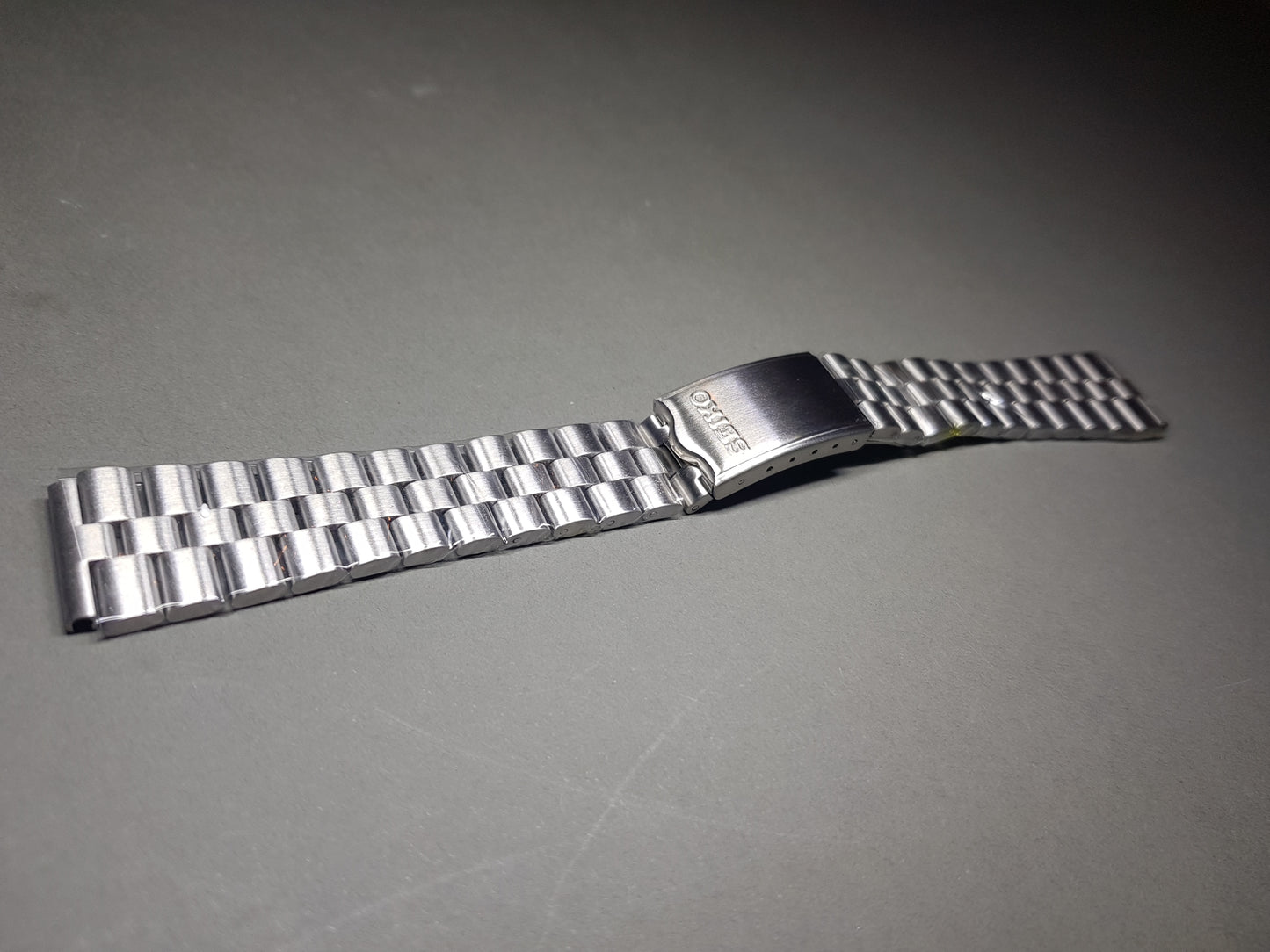 19mm seiko flat straight lugs gents stainless steel watch Bracelet