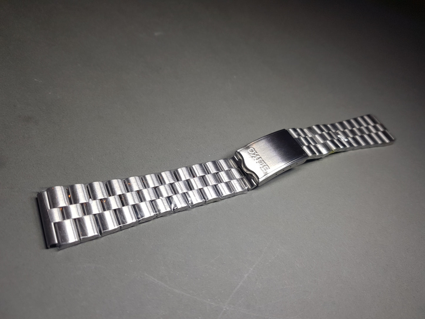 19mm seiko flat straight lugs gents stainless steel watch Bracelet