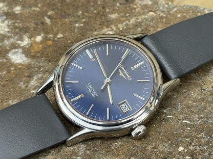 LONGINES Conquest – Blue Dial, Date, Automatic Watch (Vintage)