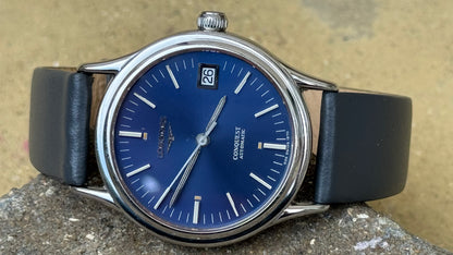 LONGINES Conquest – Blue Dial, Date, Automatic Watch (Vintage)