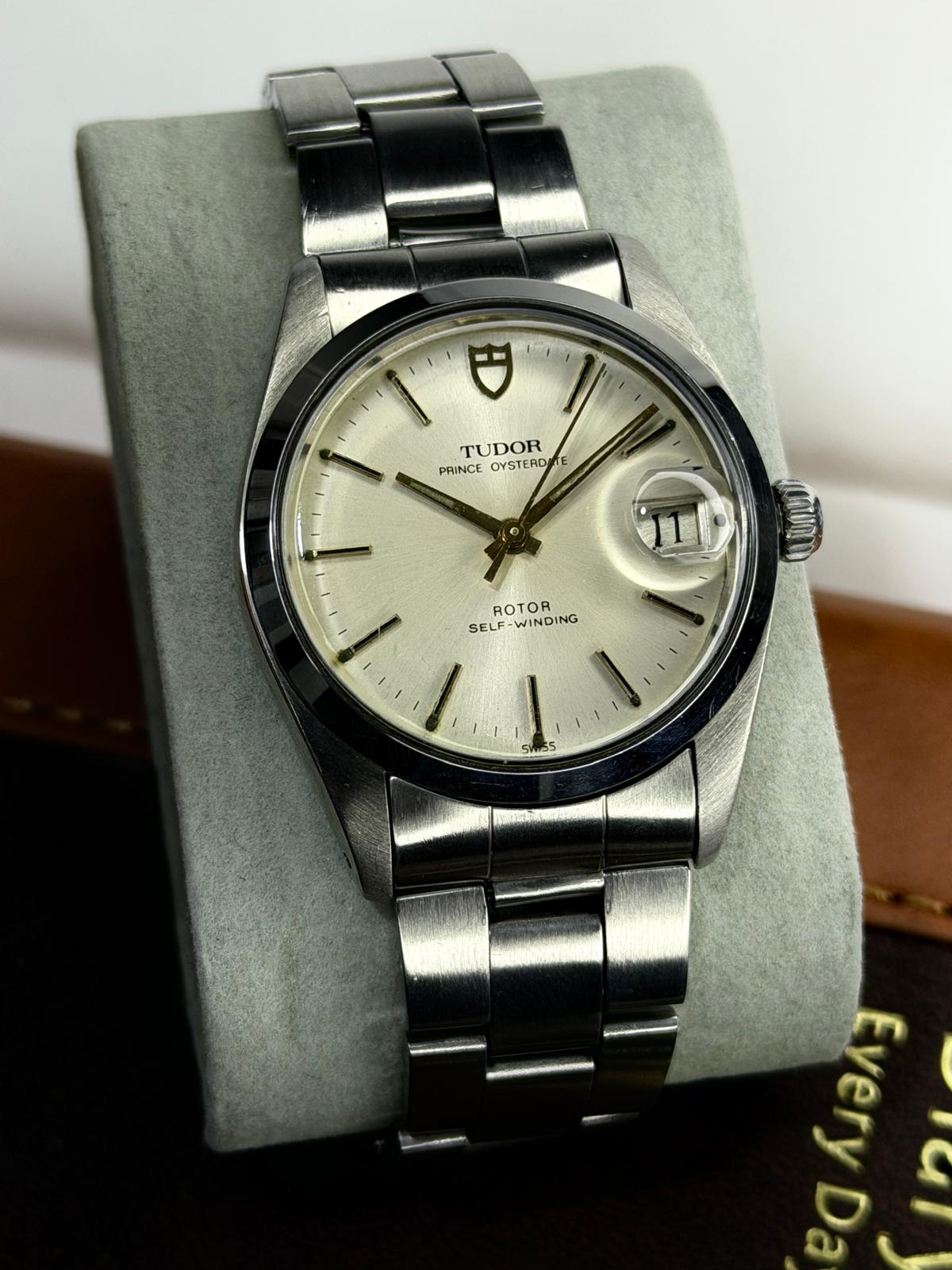 TUDOR Prince Oysterdate – Silver Dial, Self-Winding Watch (Vintage)