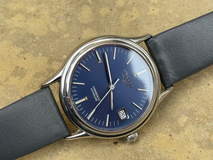 LONGINES Conquest – Blue Dial, Date, Automatic Watch (Vintage)
