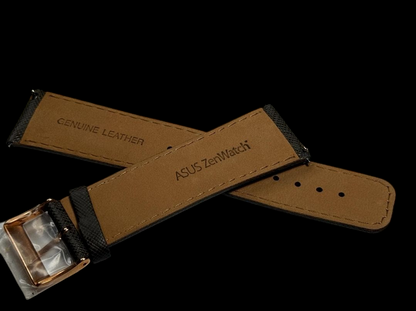 22mm Asus Zenwatch genuine leather strap for men's watch