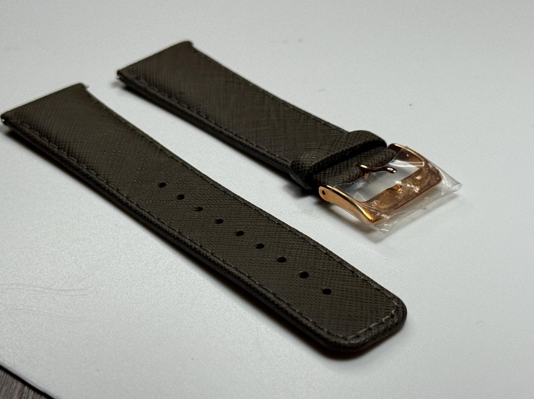 22mm Asus Zenwatch genuine leather strap for men's watch