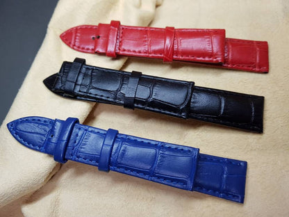 20mm 18mm high quality genuine leather strap for luxury watches omega rolex tag heuer rolex longines king Seiko hamilton rado watches