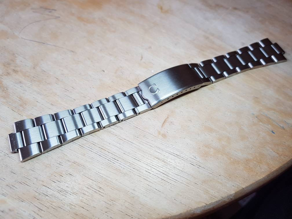 vintage omega 9.30mm lug bracelet Omega bracelets numbers 1181/184 1186/215, 1189/191 and 1198/195 on sale