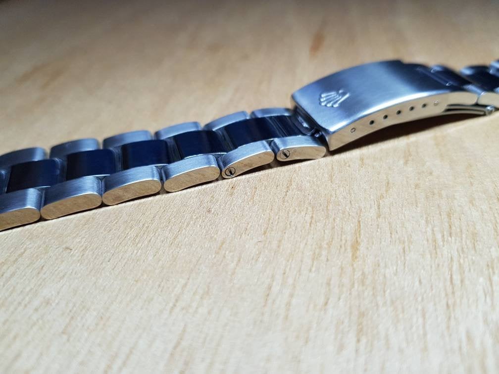 19mm High Quality 316L Folded Link Replacement Oyester Bracelet Made For Rolex watch FAST SHIPPING on sale