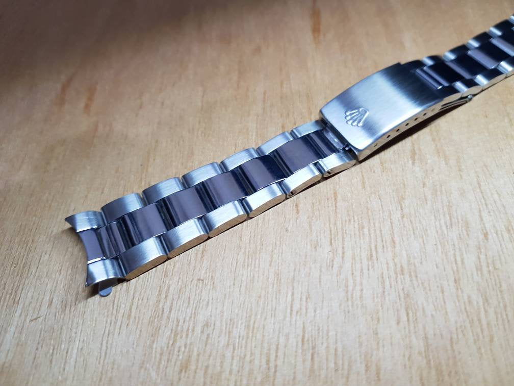19mm High Quality 316L Folded Link Replacement Oyester Bracelet Made For Rolex watch FAST SHIPPING on sale