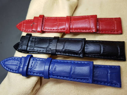 20mm 18mm high quality genuine leather strap for luxury watches omega rolex tag heuer rolex longines king Seiko hamilton rado watches