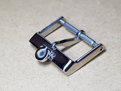 16mm omega silver stainless steel  for omega watch strap deployment buckle clasp new condition ( FAST SHIPPING ) on sale