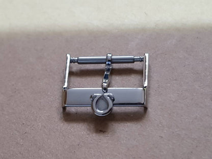 16mm omega silver stainless steel  for omega watch strap deployment buckle clasp new condition ( FAST SHIPPING ) on sale