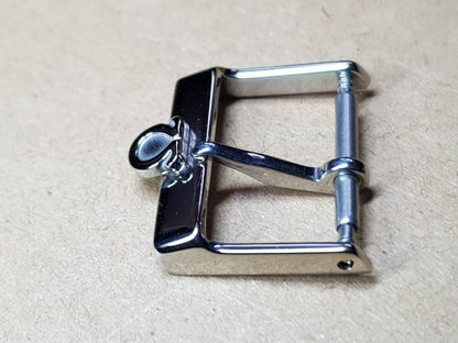16mm omega silver stainless steel  for omega watch strap deployment buckle clasp new condition ( FAST SHIPPING ) on sale