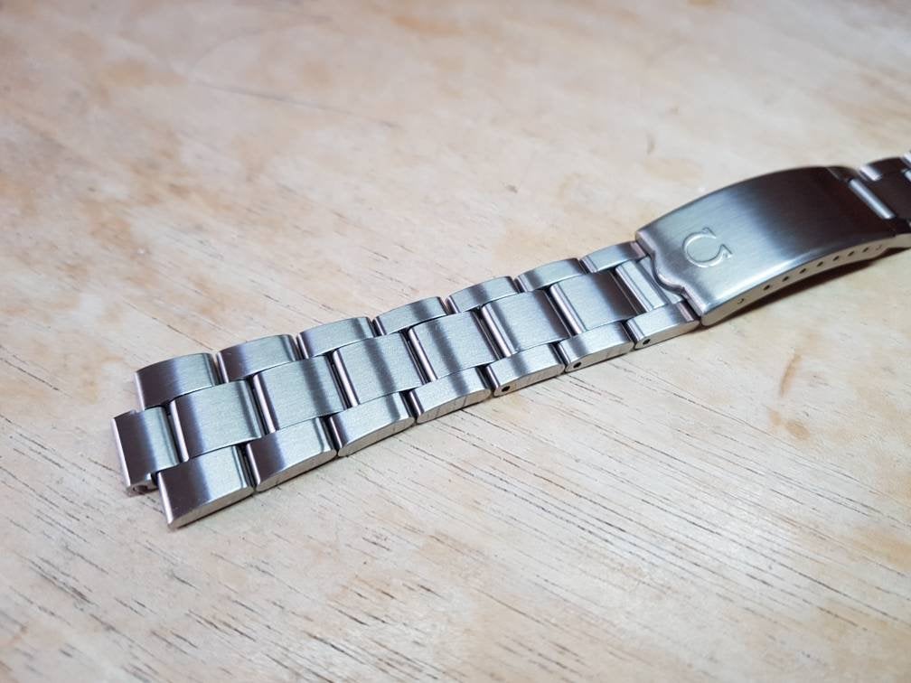 vintage omega 9.30mm lug bracelet Omega bracelets numbers 1181/184 1186/215, 1189/191 and 1198/195 on sale
