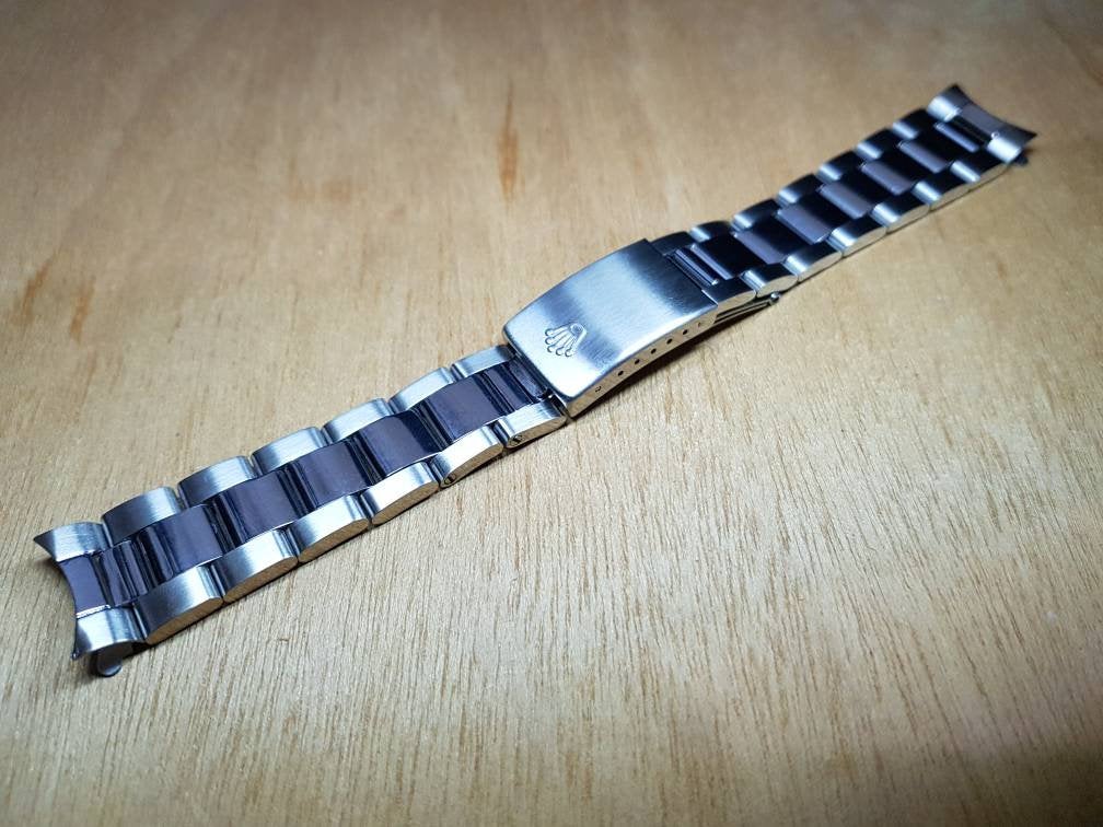 19mm High Quality 316L Folded Link Replacement Oyester Bracelet Made For Rolex watch FAST SHIPPING on sale