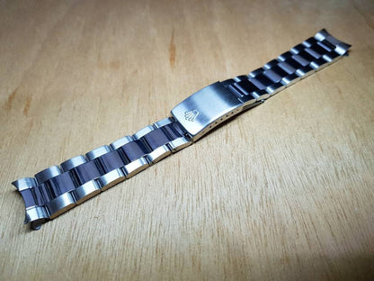 19mm High Quality 316L Folded Link Replacement Oyester Bracelet Made For Rolex watch FAST SHIPPING on sale