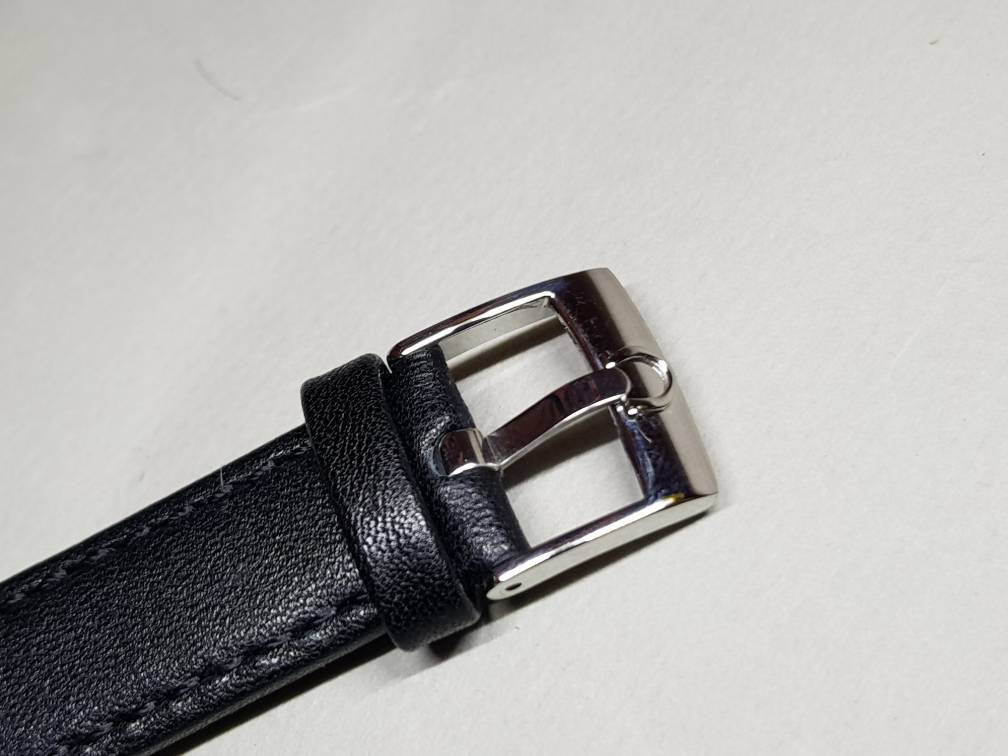 omega geneve dynamic gents mens watch genuine leather strap band bracelet with omega buckle clasp colours black brown blue red new gift sale